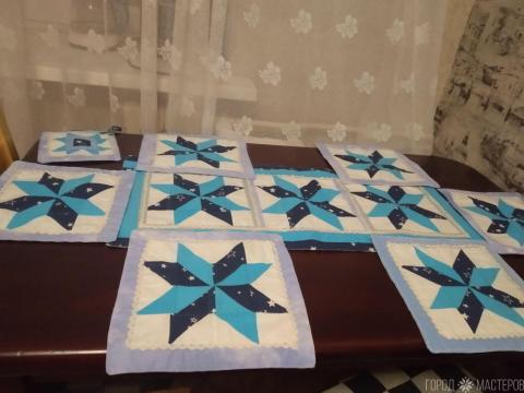 Сервировочный набор "Снежные мотивы"