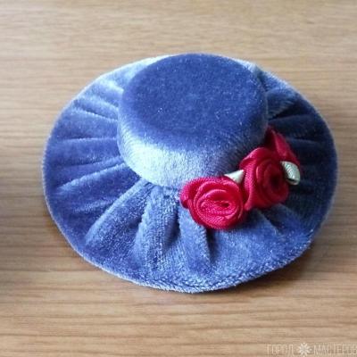 Шляпка -заколка в нарядной подарочной упаковке - 2