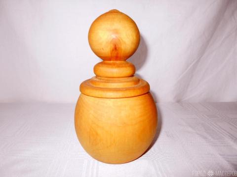 Бочонок для специй, соли (берёза)