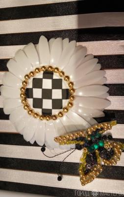 Панно"Ромашка" в стиле от MacKenzie - 4