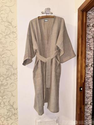 Льняной халат. - 2