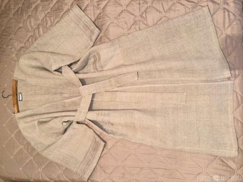 Льняной халат. - 5