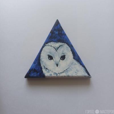 Картина Сова на холсте - 3