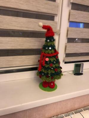 Вязанная елка - 2