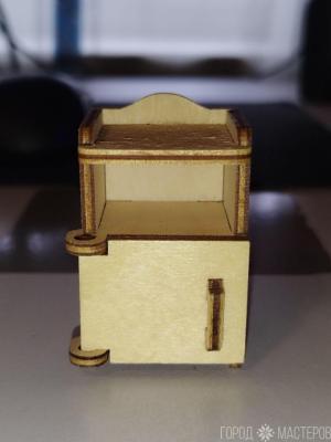 Тумбочка для кукольного домика - 2