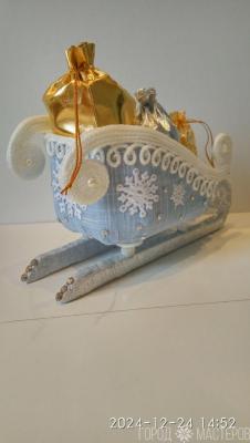 Сани Деда Мороза (большие) см. описание - 2