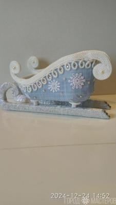 Сани Деда Мороза (большие) см. описание - 5