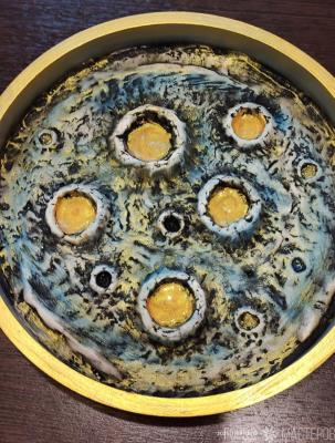 Лунный пейзаж, панно