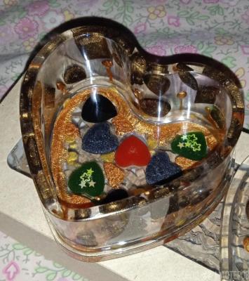 Шкатулочка ручная работа, эпоксидная смола. - 2