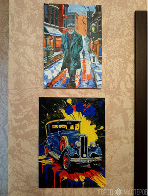 Картина Ретро автомобиль - 4