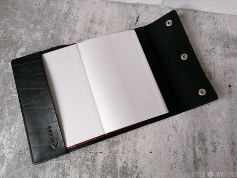 Ежедневник, блокнот, натуральная кожа - 5