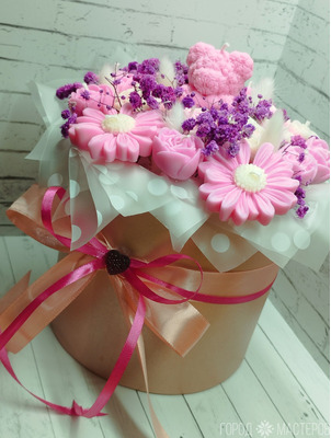 Свечные букеты