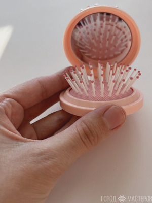 красивая расческа зеркальце - 7