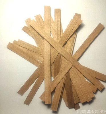 Фитили деревянные для свечей из американской вишни - дешево, быстро. Минск - Беларусь - 2