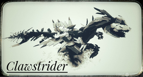 Полигональная фигура садовая "Clawstrider"