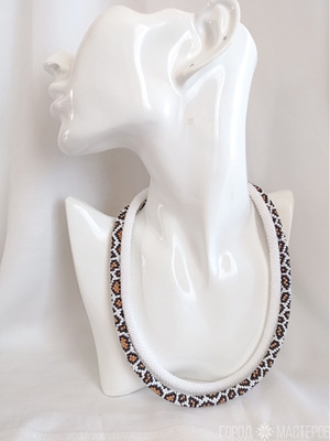 Колье,, леопард,,