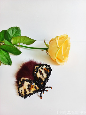 Броши мотыльки - 3