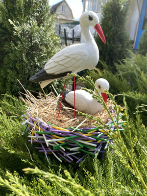 Гнездо из ротанга