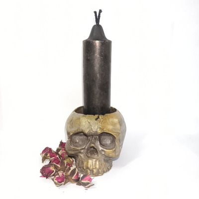 Подсвечник Алтарный Череп - 3
