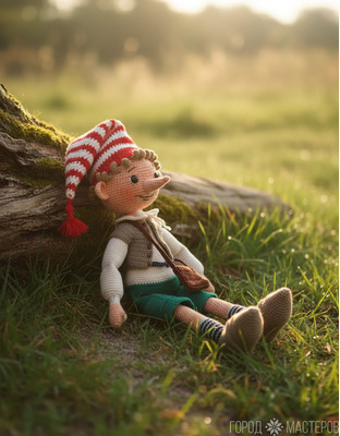 ВЯЗАНЫЙ БУРАТИНО КРЮЧКОМ