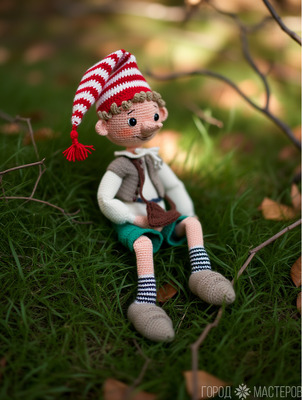 ВЯЗАНЫЙ БУРАТИНО КРЮЧКОМ - 5