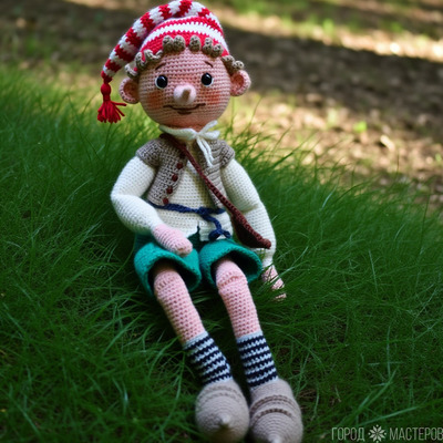 ВЯЗАНЫЙ БУРАТИНО КРЮЧКОМ - 10