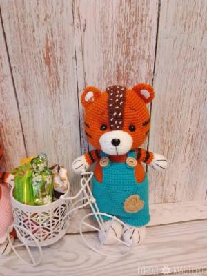 Тигренок-девочка 23 см. - 4