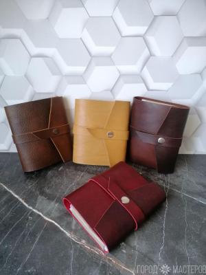 Ежедневники, ручная работа, натуральная кожа