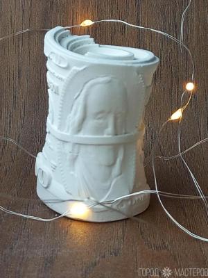 Декор Пачка долларов из бетона - 2