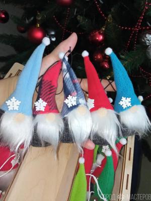 НАБОР Гномиков-подвесок в скандинавском стиле