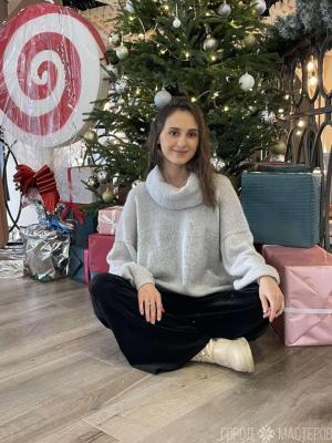 Свитер из кидмохера