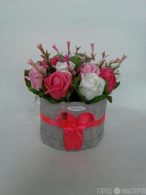 Арома букет из мыльных роз - 2