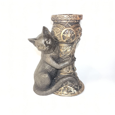 Подсвечник Алтарный Кот Магический