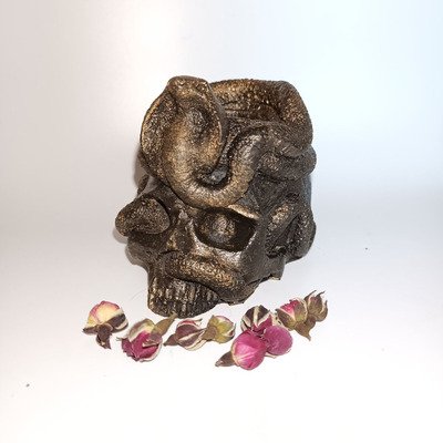 Подсвечник/органайзер Алтарный Череп