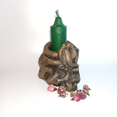 Подсвечник/органайзер Алтарный Череп - 3