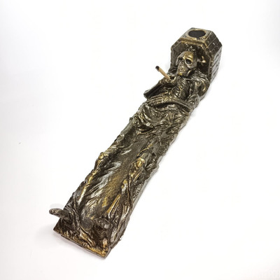 Подставка для Благовоний/подсвечник Скелет