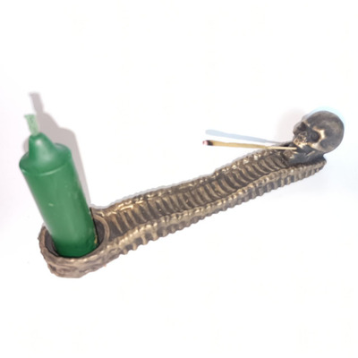 Подставка для Благовоний/подсвечник Череп