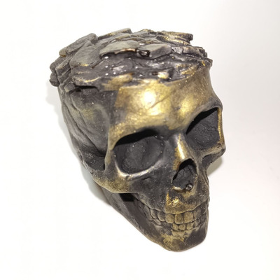 Череп Денежный Алтарная статуэтка