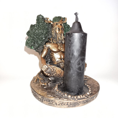 Демон в Медитации Подсвечник/Алтарная статуэтка - 2