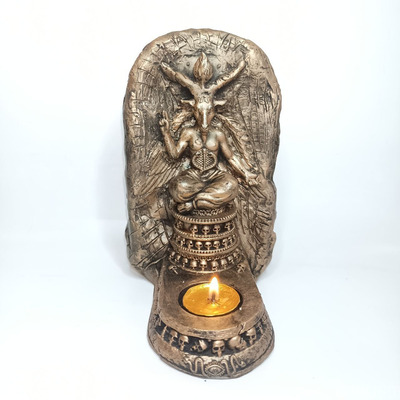 Бафомет Подсвечник/Алтарная статуэтка