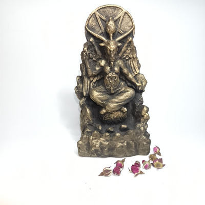 Бафомет на Троне Алтарная статуэтка