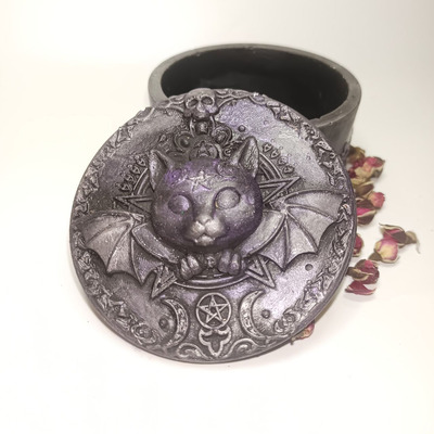 Шкатулка Кот Вампирчик