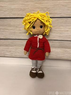 Домовенок Кузя из полухлопковой пряжи - 3