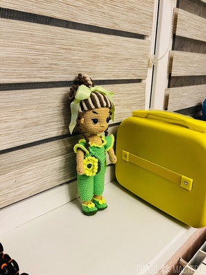 Кукла из полухлопковой пряжи - 3