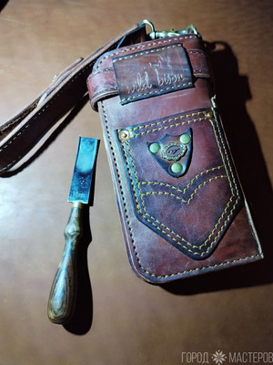 Мужской клатч, кожа.пожизненная гарантия.мой вкhttps://vk.com/id175424969 - 9