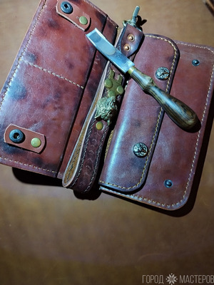 Мужской клатч, кожа.пожизненная гарантия.мой вкhttps://vk.com/id175424969 - 10