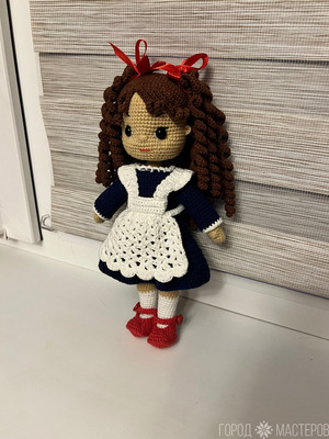 Кукла школьница 32 см рост - 3