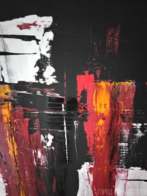 Картина интерьерная абстракция - 3