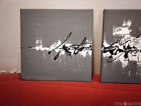 Картина интерьерная абстракция