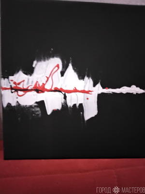 Триптих абстракция - 4